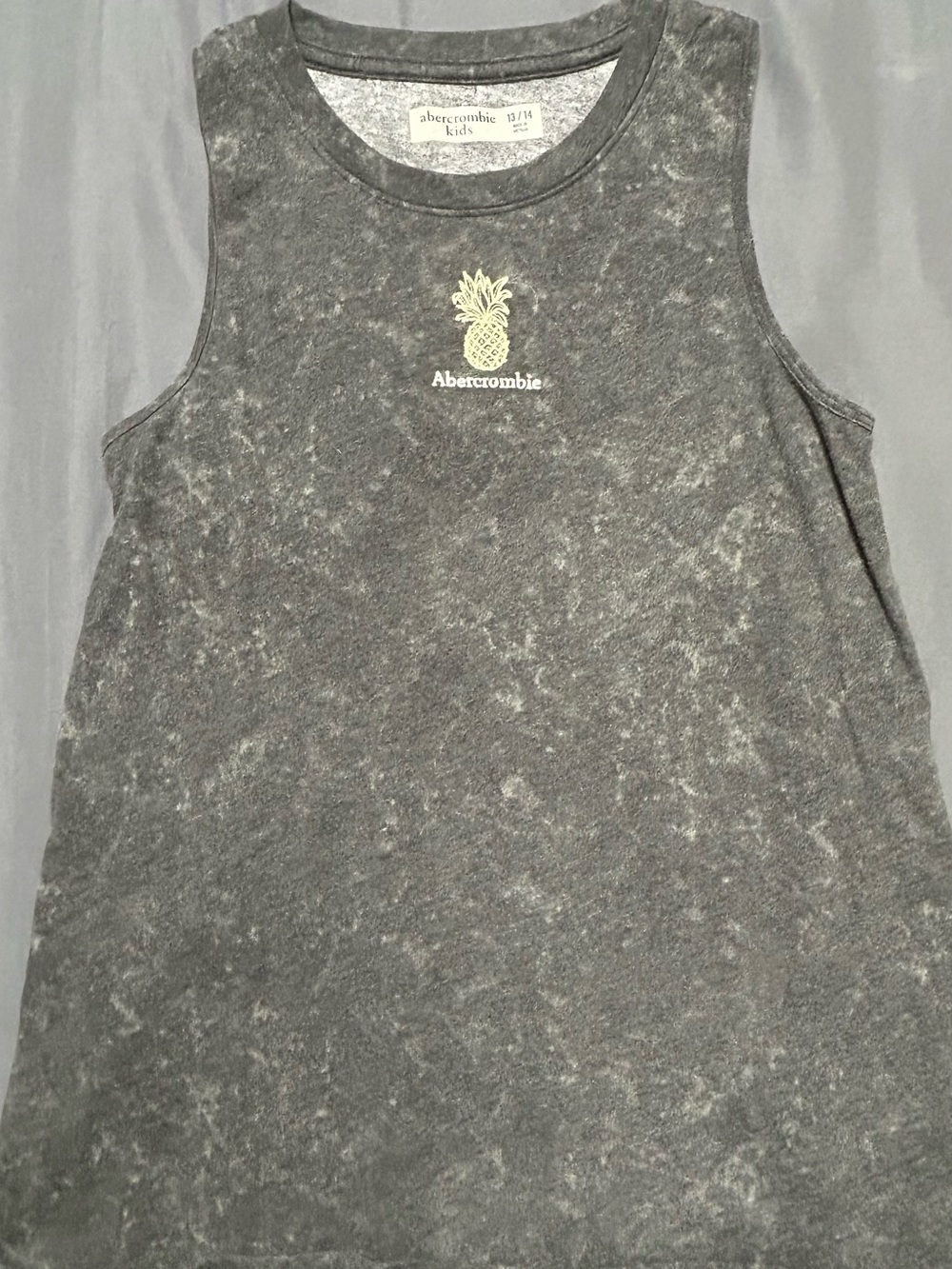 Abercrombie & Fitch Kids Gray Pineapple tank